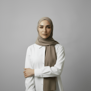 Hijab - Taupe