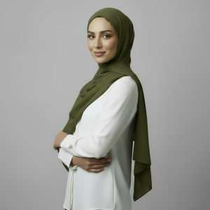Hijab - Olive Green